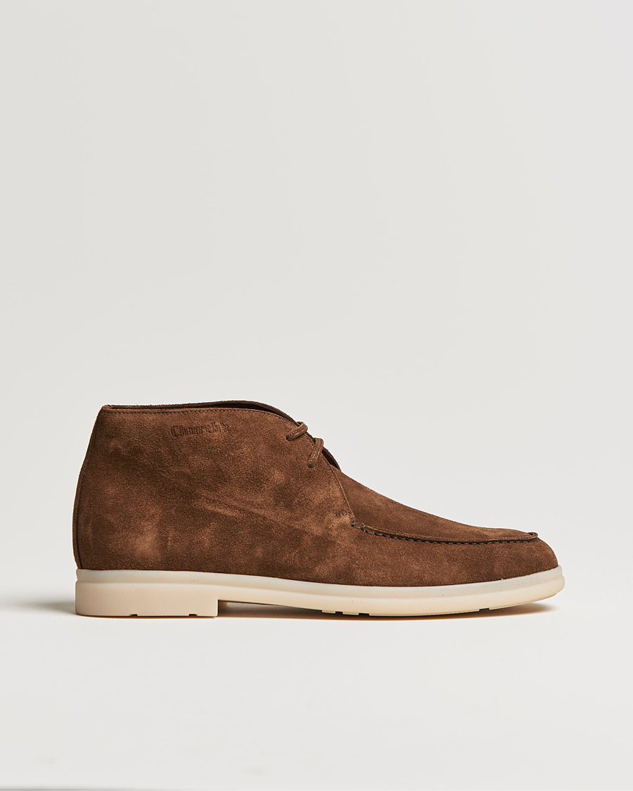Heren | Church's Cashmere Lined Chukka Boots Brown | Church's | Cashmere Lined Chukka Boots Brown