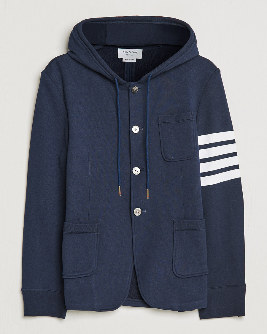 Heren | Blazers | Thom Browne | Hooded Sport Coat Navy