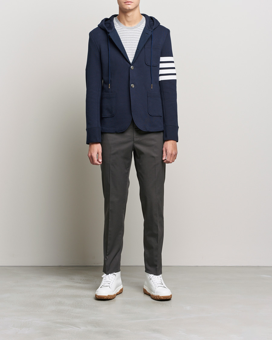 Heren | Blazers | Thom Browne | Hooded Sport Coat Navy