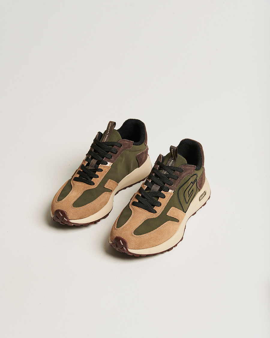 Heren | GANT Ketoon Running Sneaker Warm Khaki | GANT | Ketoon Running Sneaker Warm Khaki