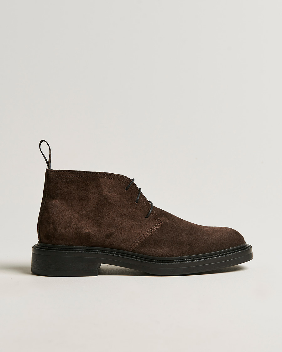 Heren | GANT Fairwyn Suede Chukka Boot Dark Brown | GANT | Fairwyn Suede Chukka Boot Dark Brown