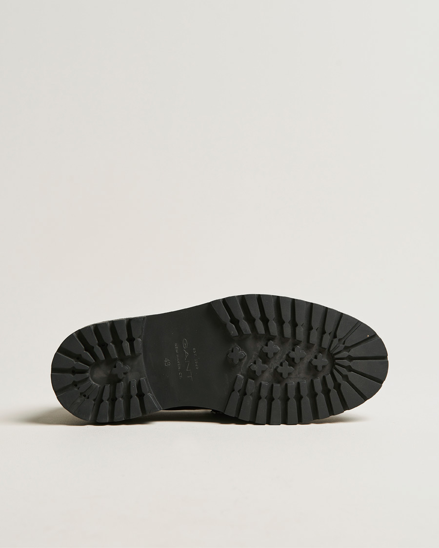 Heren | GANT Jackmote Leather Horsebit Loafer Black | GANT | Jackmote Leather Horsebit Loafer Black