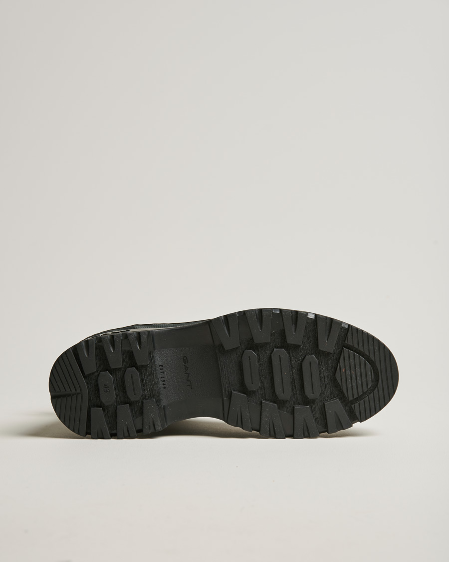 Heren | GANT St Grip Mid Lace Boot Black | GANT | St Grip Mid Lace Boot Black