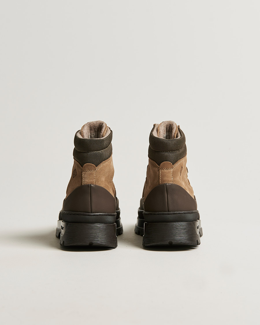 Heren | GANT St Grip Mid Lace Boot Taupe | GANT | St Grip Mid Lace Boot Taupe