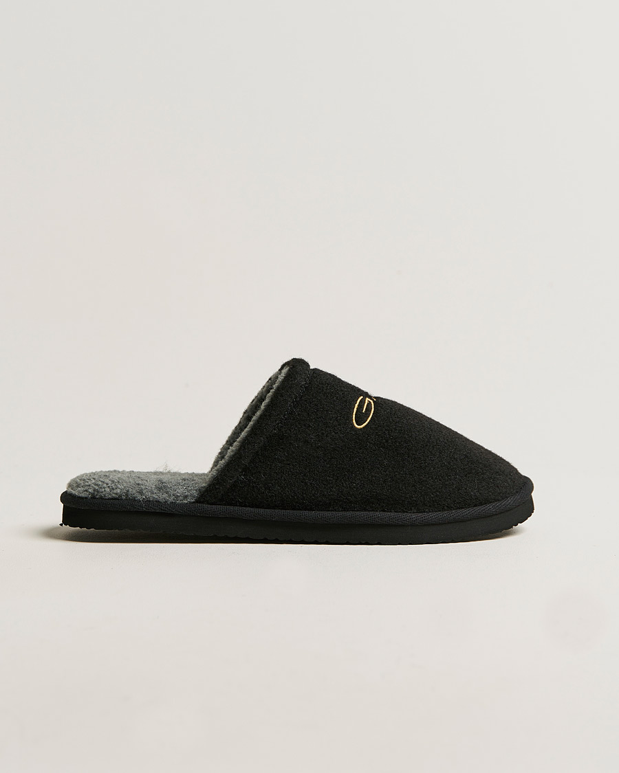 Heren | GANT Tamaware Terry Slippers Black | GANT | Tamaware Terry Slippers Black