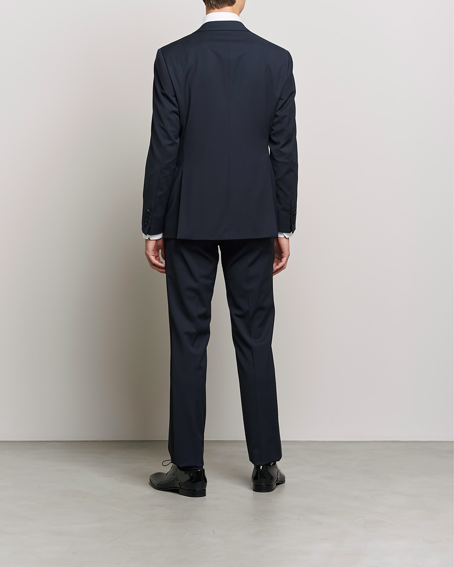 Heren | Pakken | Giorgio Armani | Peak Lapel Smoking Navy