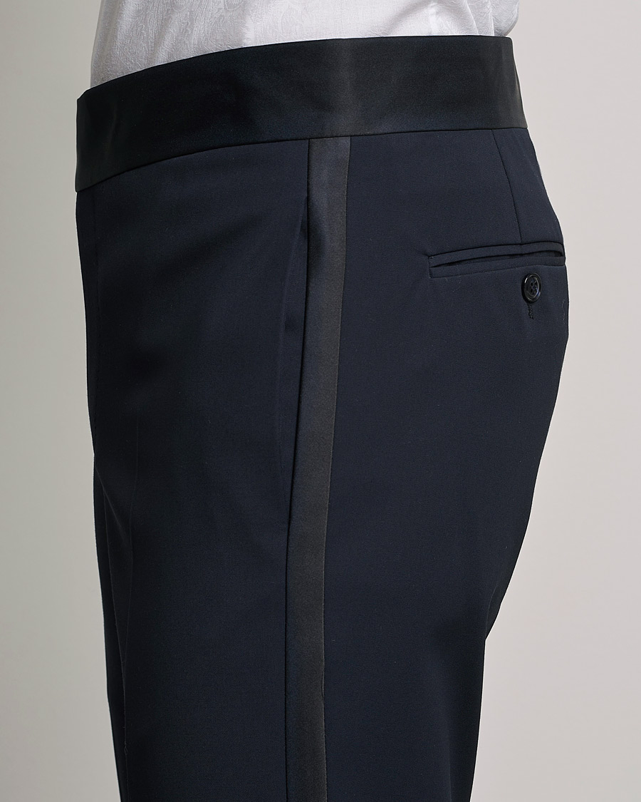 Heren | Pakken | Giorgio Armani | Peak Lapel Smoking Navy