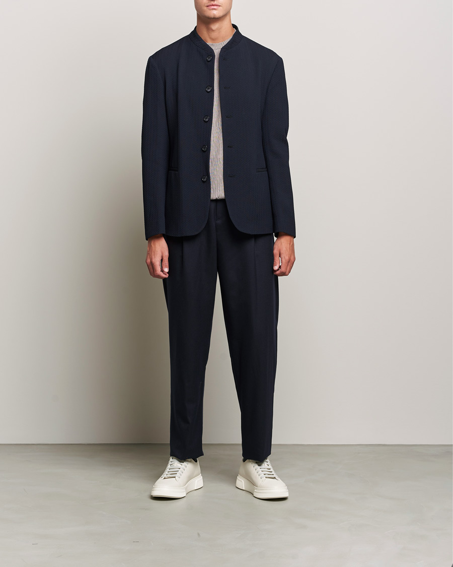 Heren | Blazers | Giorgio Armani | Chevron Guru Blazer Navy
