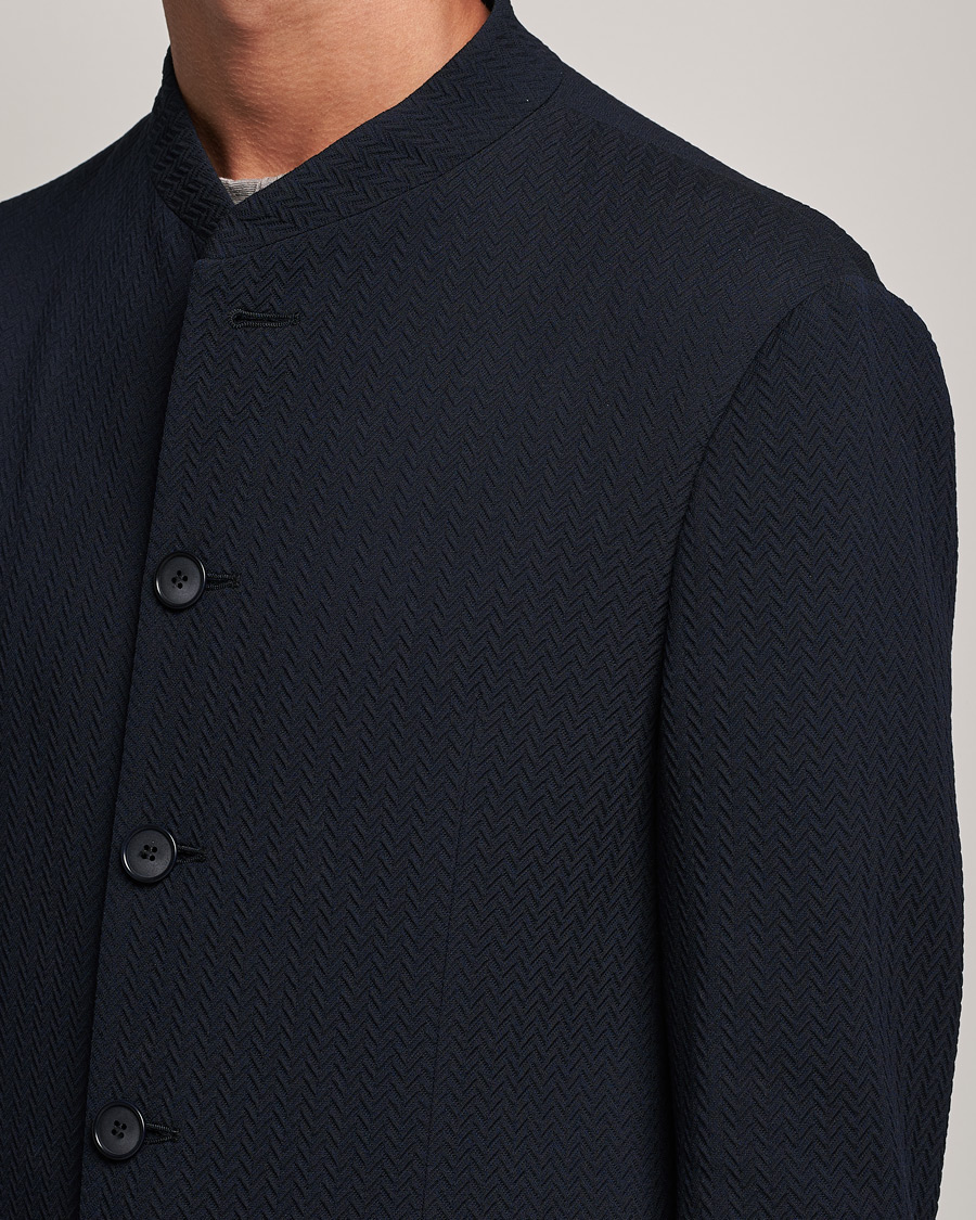 Heren | Blazers | Giorgio Armani | Chevron Guru Blazer Navy