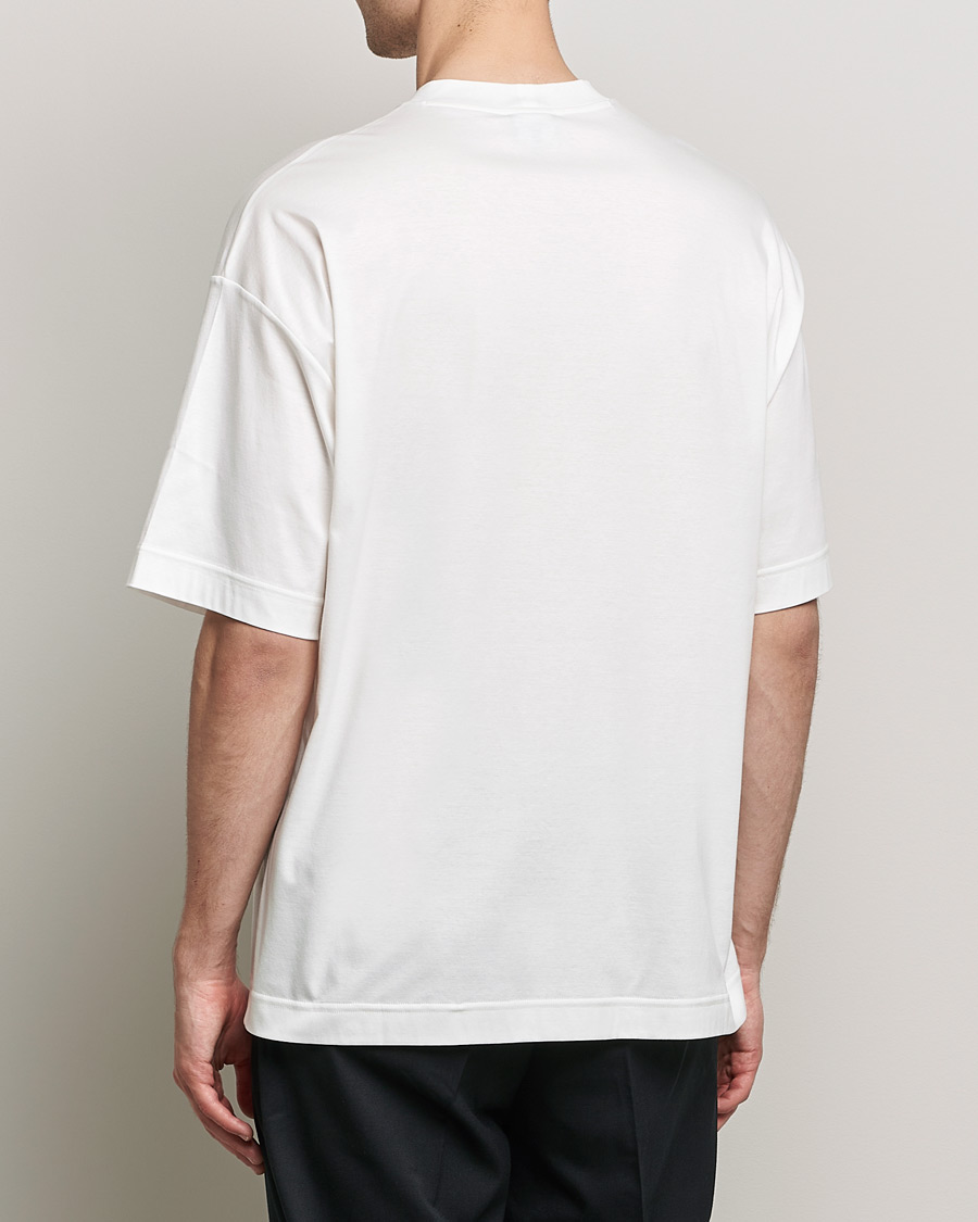 Heren | T-shirts | Giorgio Armani | Short Sleeve Signature T-Shirt White