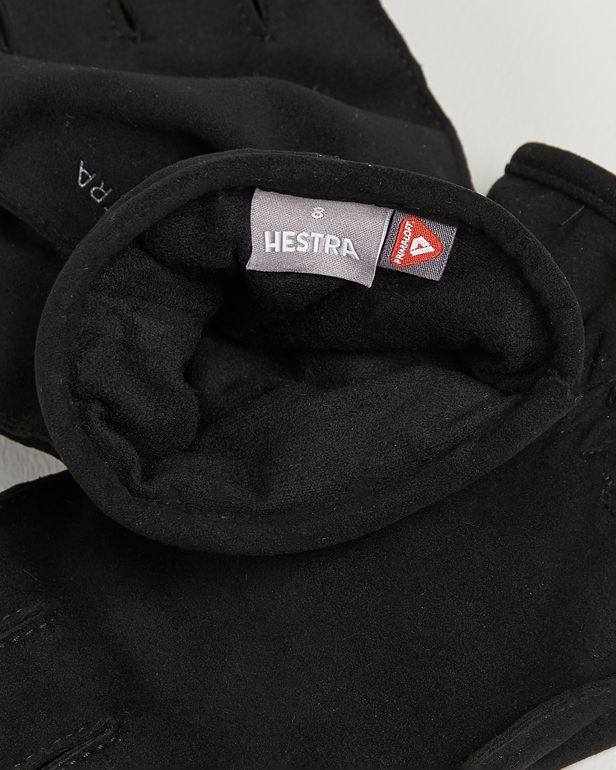 Heren |  | Hestra | Viljar Vegan Nubuck Glove Black