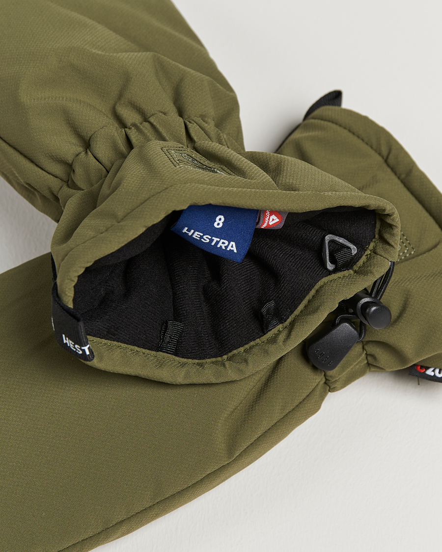Heren | Hestra Mist Primaloft Waterproof Glove Olive | Hestra | Mist Primaloft Waterproof Glove Olive