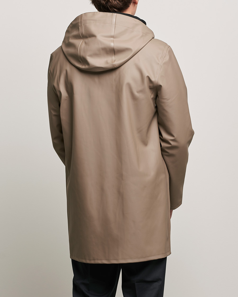 Heren | Jassen | Stutterheim | Stockholm Raincoat Mole Brown
