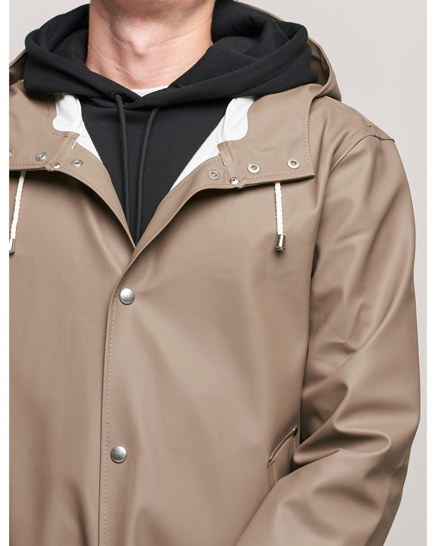 Heren | Jassen | Stutterheim | Stockholm Raincoat Mole Brown