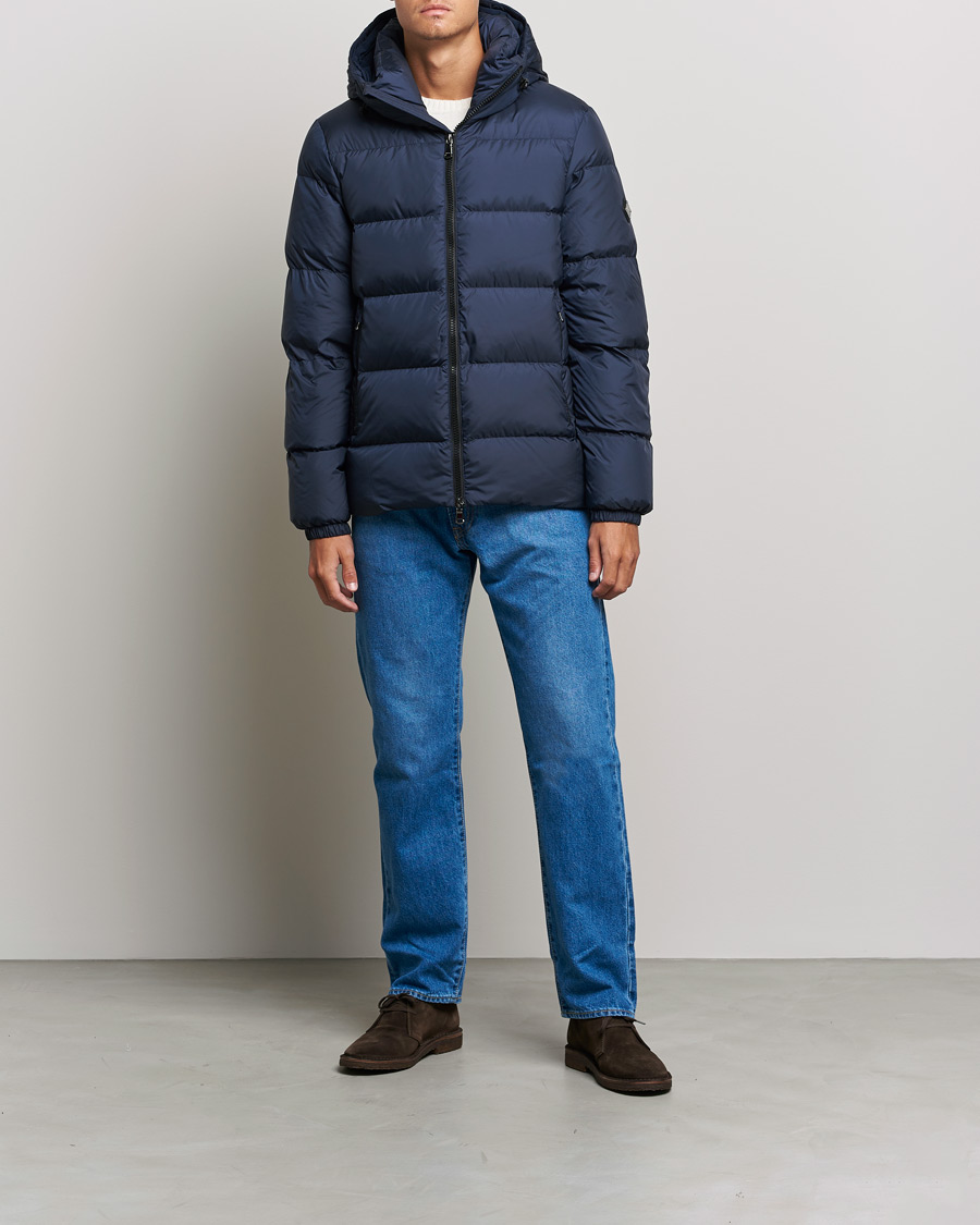 Heren | Jassen | J.Lindeberg | Barrel Down Jacket Navy
