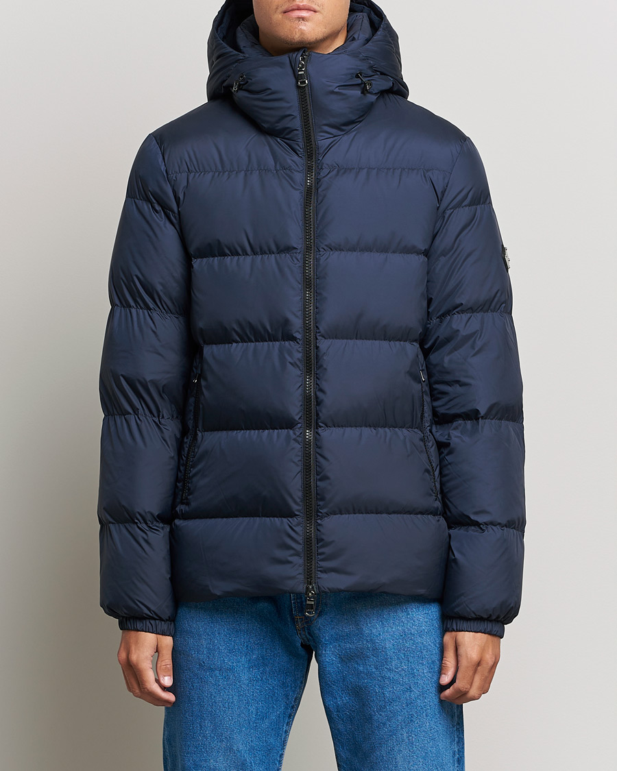 Heren | Jassen | J.Lindeberg | Barrel Down Jacket Navy