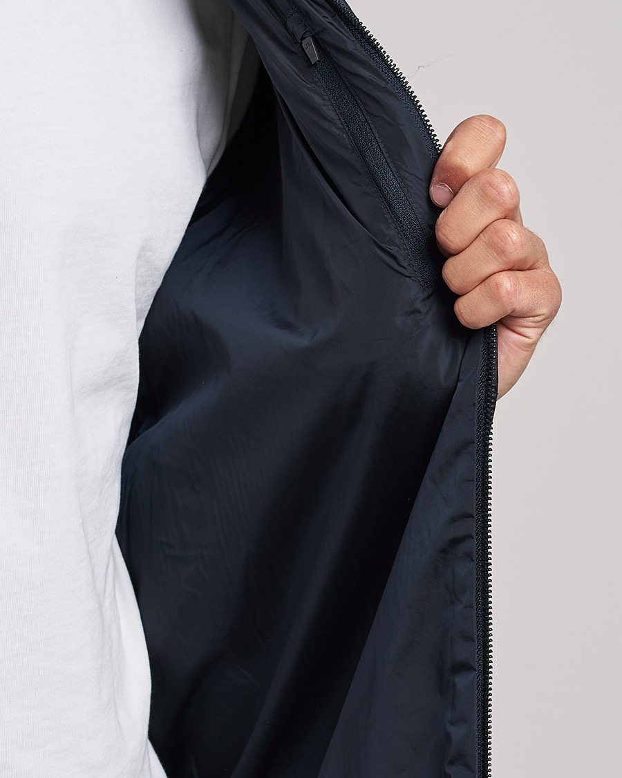 Heren | Truien | J.Lindeberg | Beck Knitted Hybrid Jacket Navy