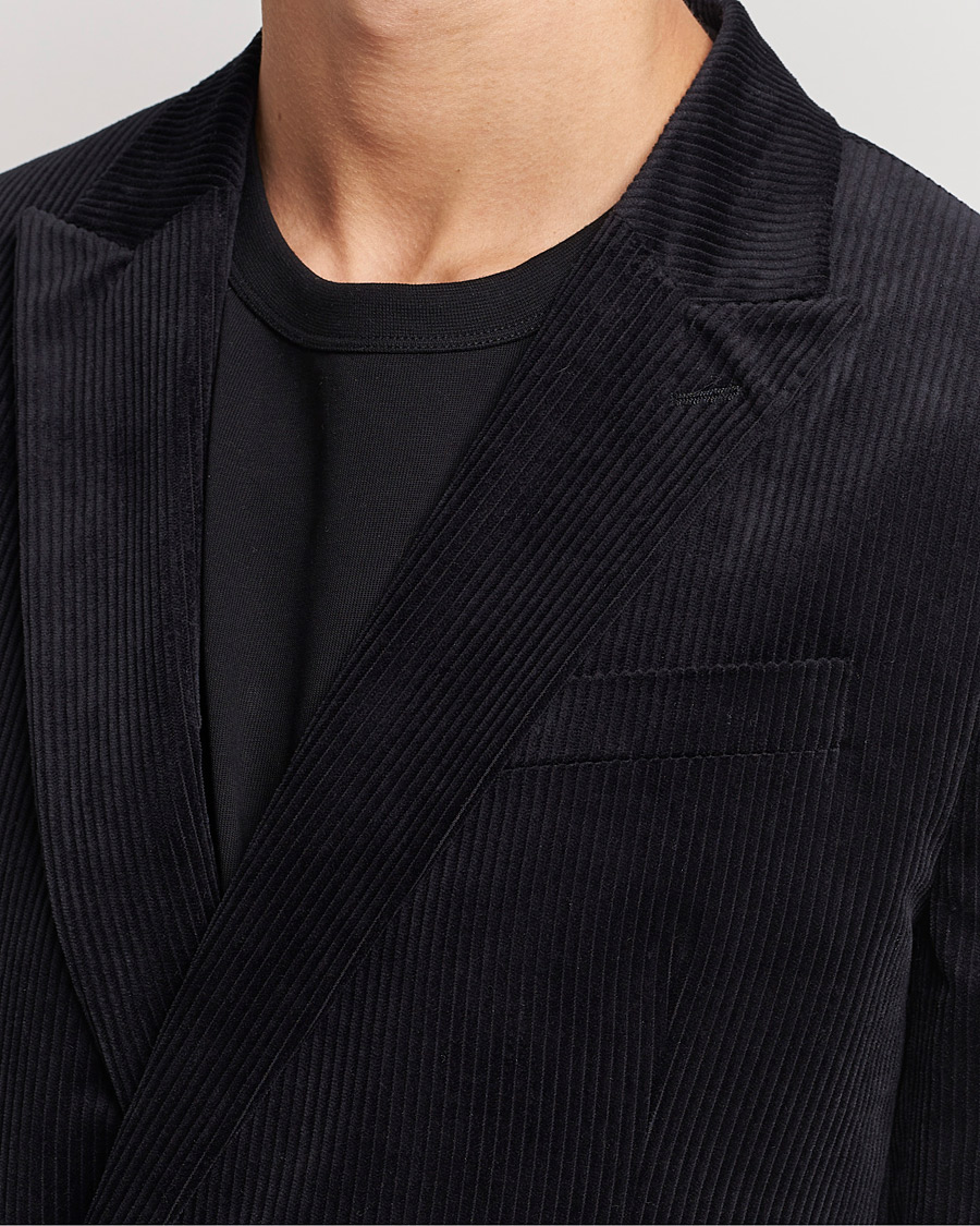 Heren | Blazers | J.Lindeberg | Dries Corduroy Blazer Black