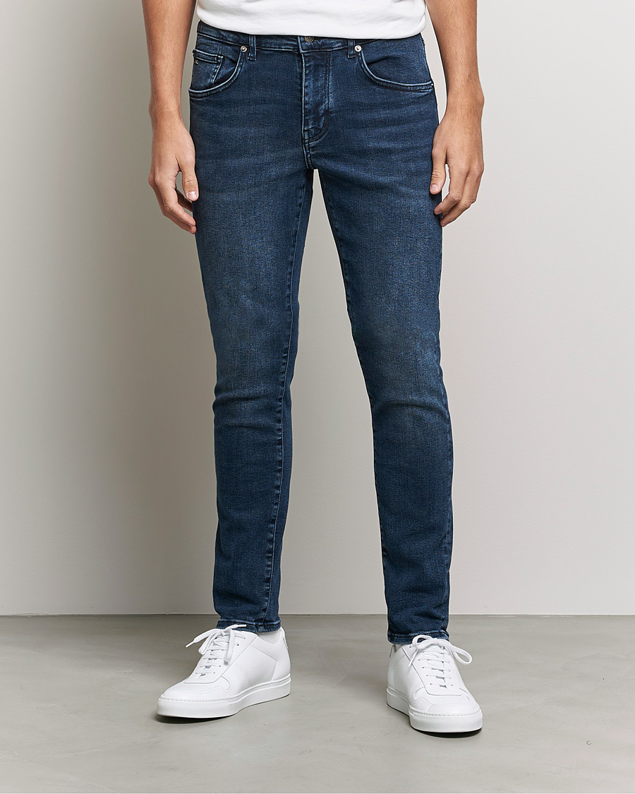 Heren | Jeans | J.Lindeberg | Jay Active Jeans Blue Black
