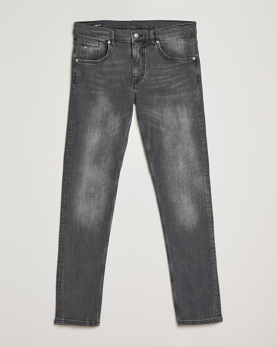 Heren | Jeans | J.Lindeberg | Jay Slate Stretched Washed Jeans Grantie