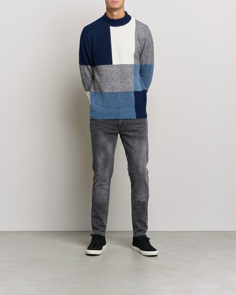 Heren | Jeans | J.Lindeberg | Jay Slate Stretched Washed Jeans Grantie