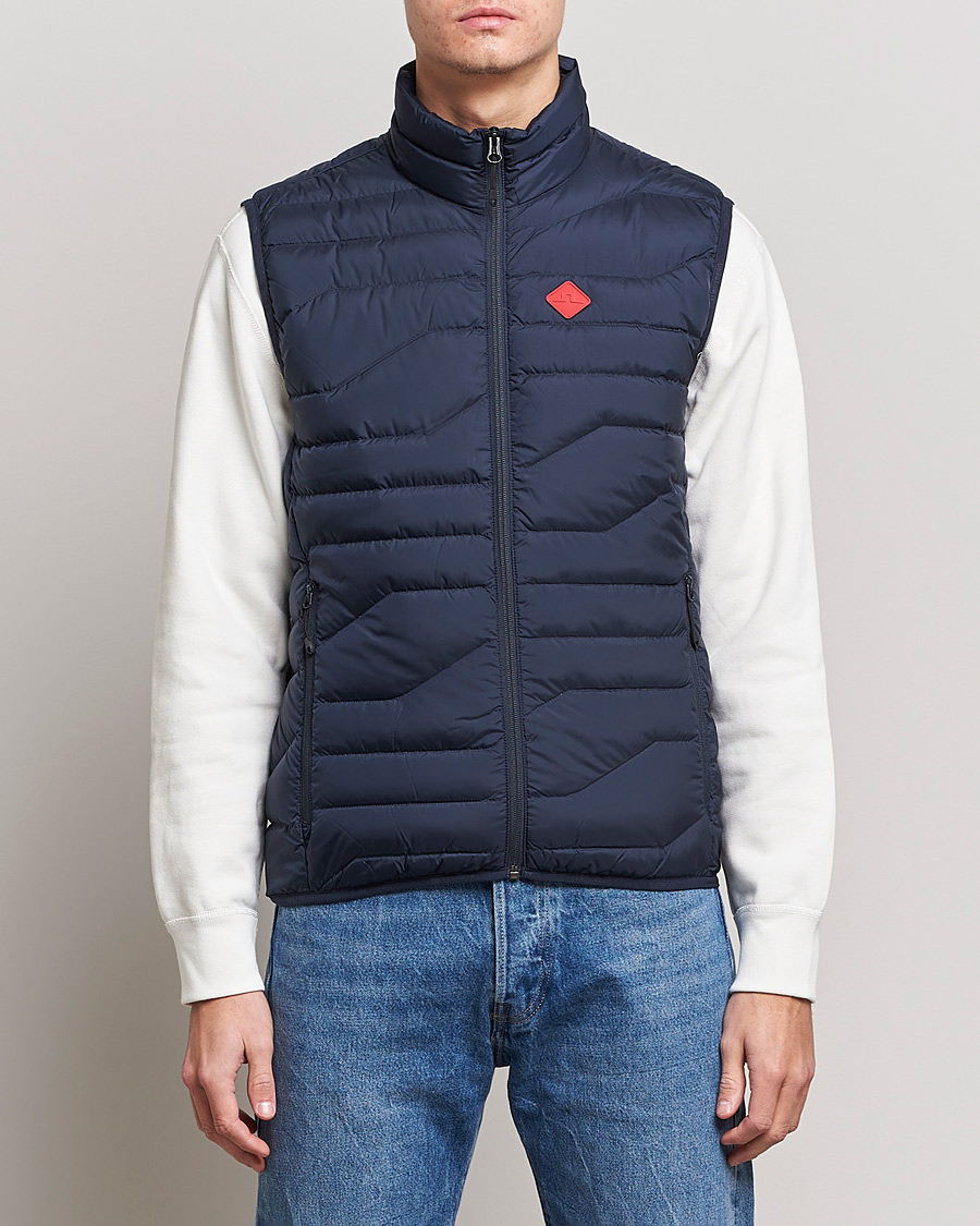 Heren | Jassen | J.Lindeberg | Cliff Light Down Vest Navy