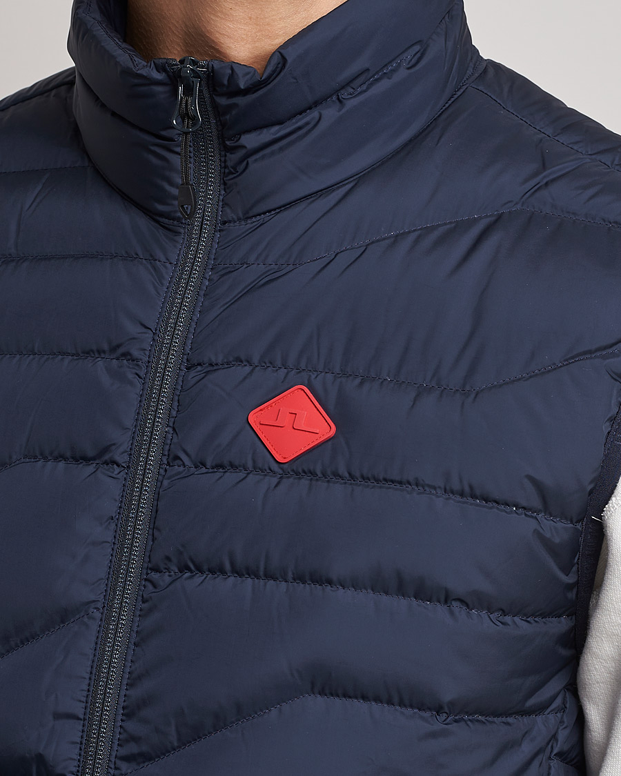 Heren | Jassen | J.Lindeberg | Cliff Light Down Vest Navy