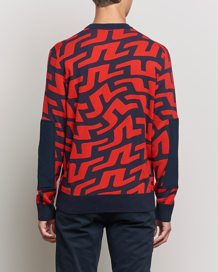 Heren | Truien | J.Lindeberg | Swirl Knitted Sweater Bridge Swirl