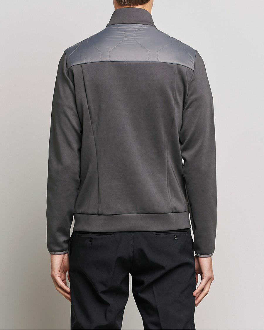 Heren | Jassen | J.Lindeberg | Quilted Hybrid Jacket Gargoyle