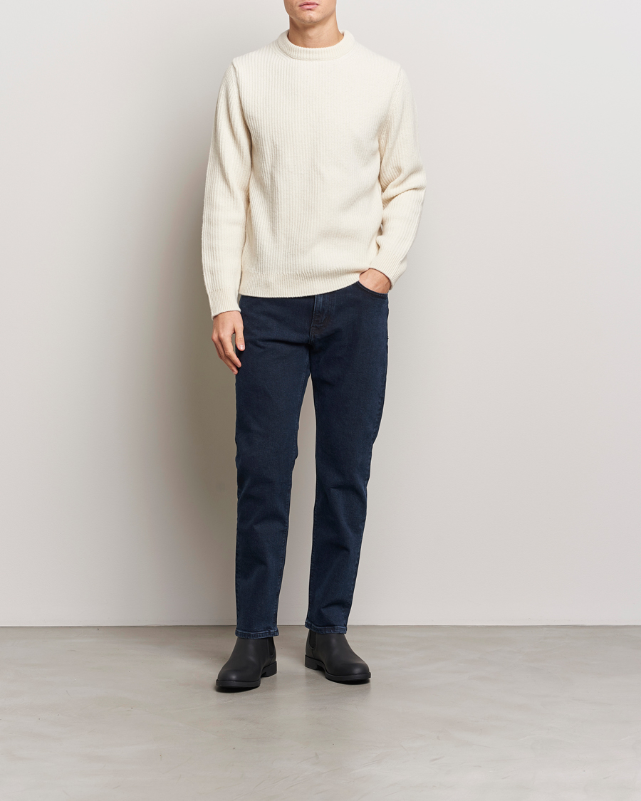 Heren | Jeans | Jeanerica | TM005 Tapered Jeans Blue Black