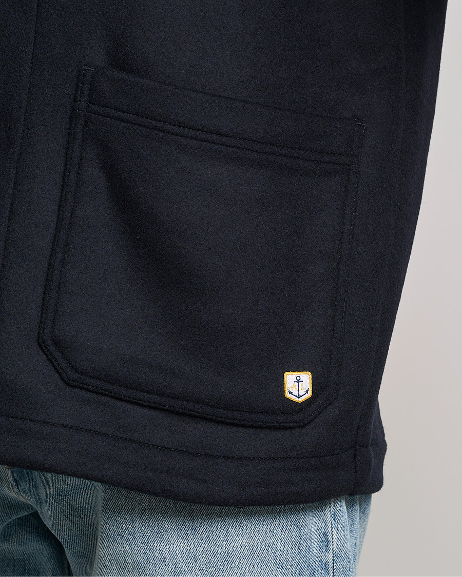 Heren | Jassen | Armor-lux | Veste Heriagte Wool Jacket Navy