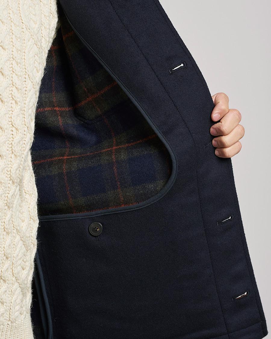 Heren | Jassen | Armor-lux | Veste Heriagte Wool Jacket Navy