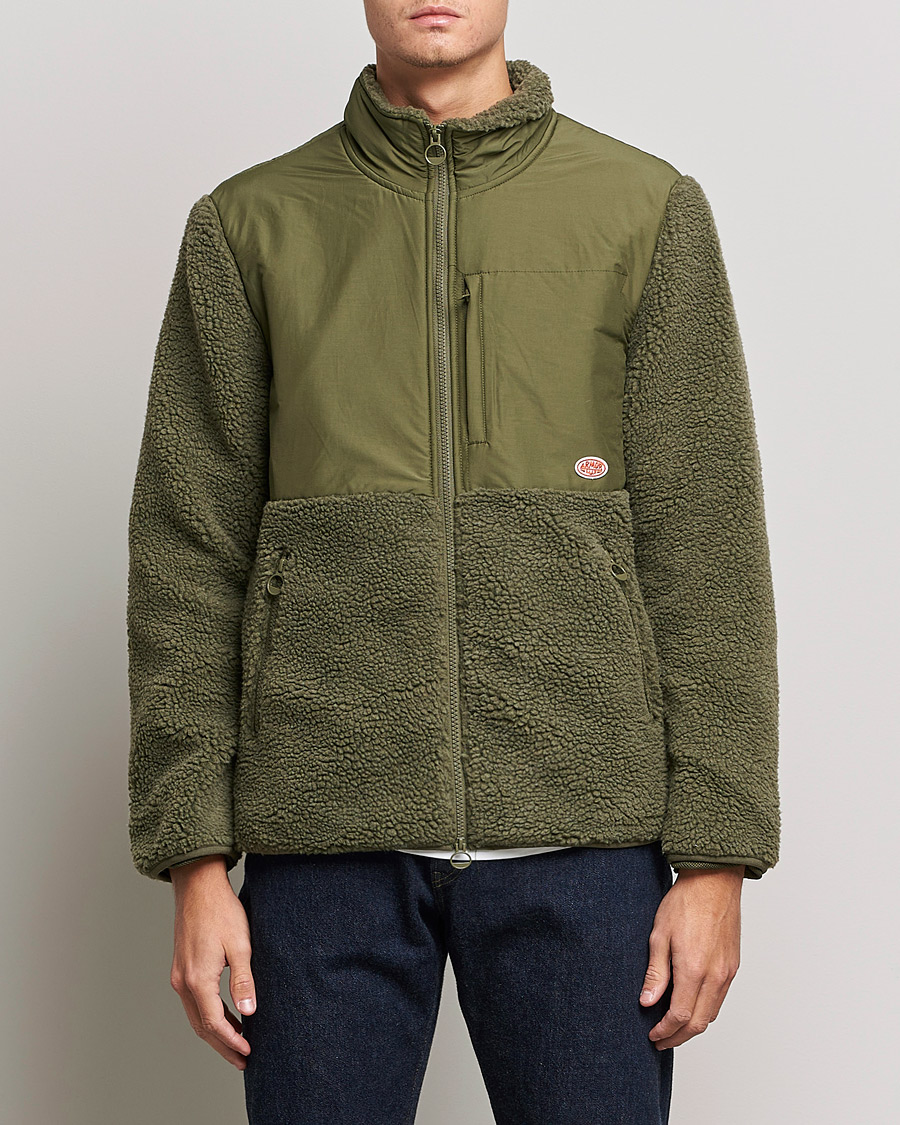 Heren | Truien | Armor-lux | Sherpa Fleece Jacket Miltary