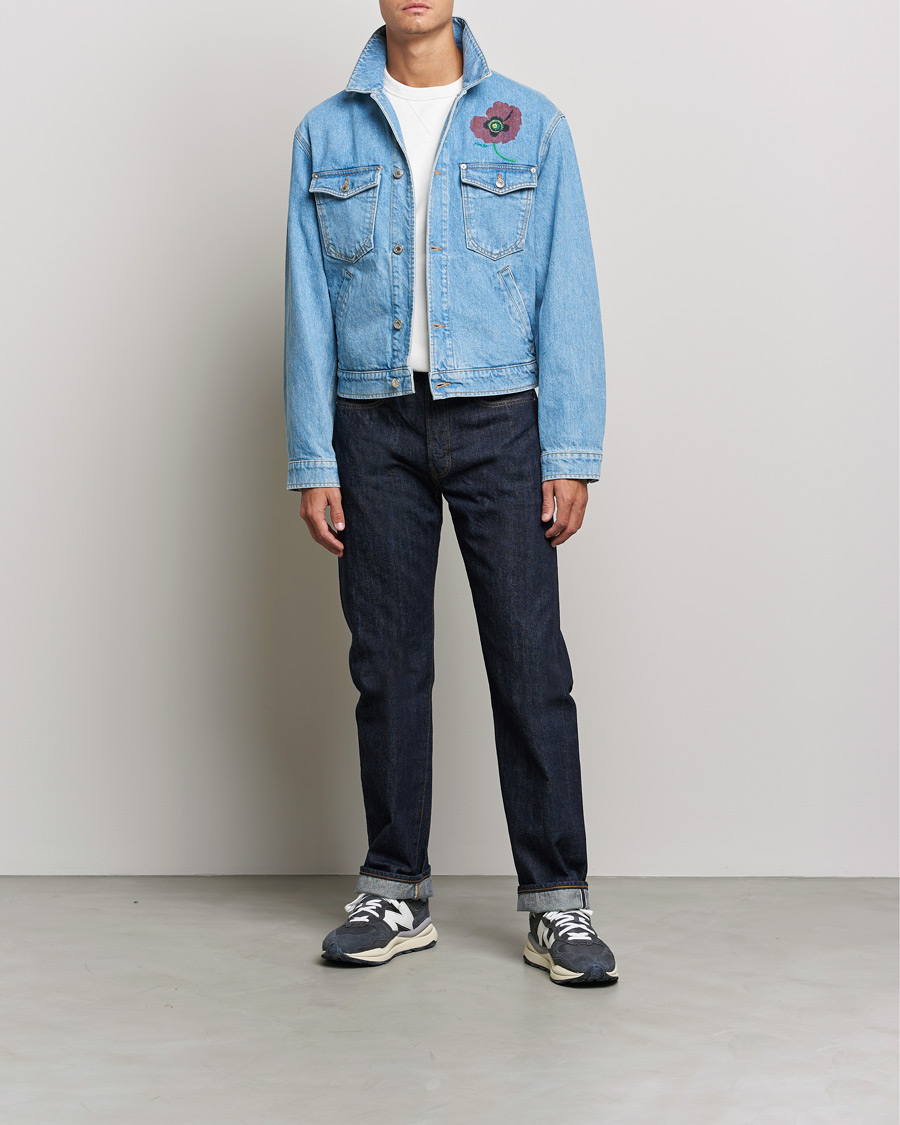 Heren | Jassen | KENZO | Trucker Denim Jacket Sky Blue