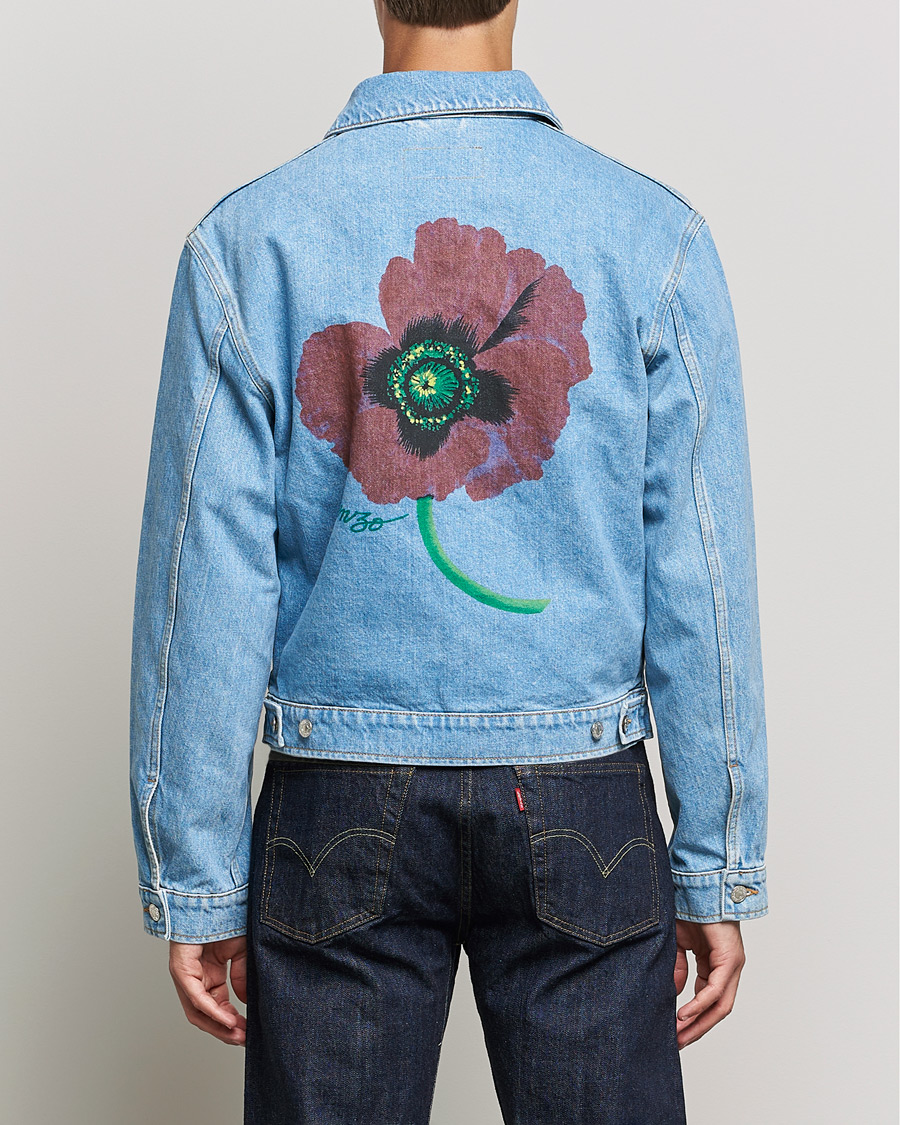 Heren | Jassen | KENZO | Trucker Denim Jacket Sky Blue