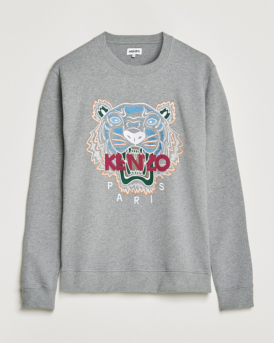 Heren | Truien | KENZO | Icon Tiger Sweatshirt Grey