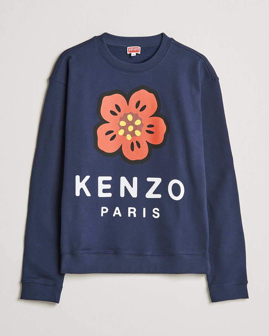 Heren | Truien | KENZO | Logo Classic Sweatshirt Midnight Blue