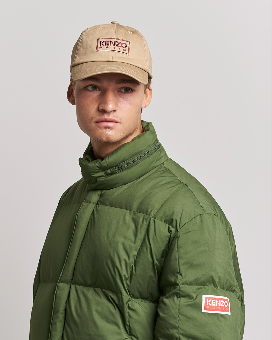 Heren | KENZO Logo Cap Beige | KENZO | Logo Cap Beige