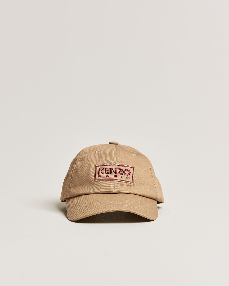 Heren | KENZO Logo Cap Beige | KENZO | Logo Cap Beige