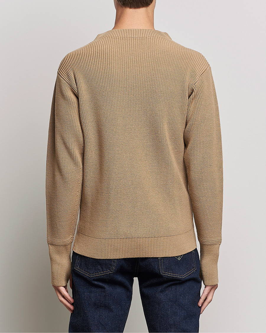 Heren | Truien | Andersen-Andersen | Sailor Wool Crewneck Camel