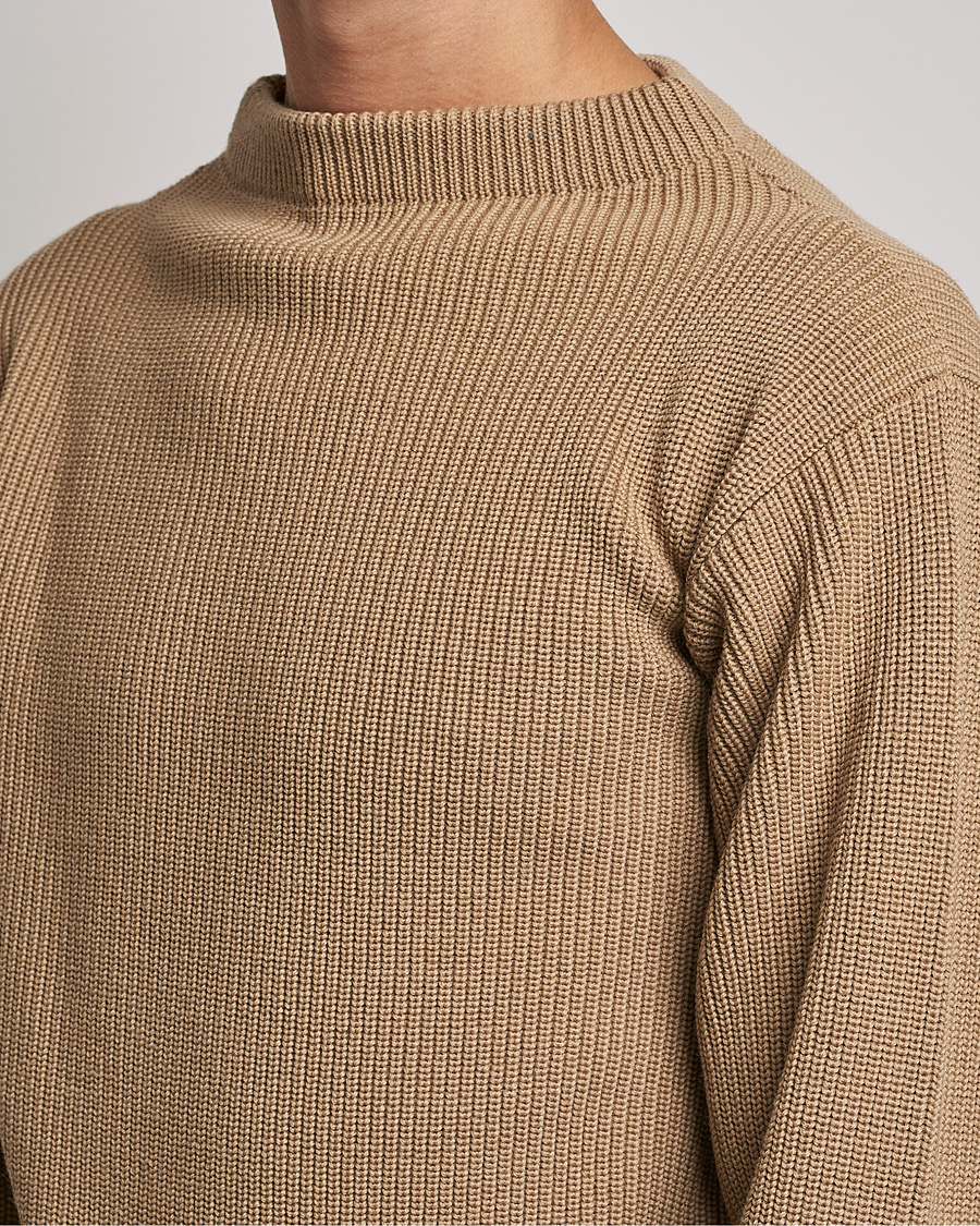 Heren | Truien | Andersen-Andersen | Sailor Wool Crewneck Camel