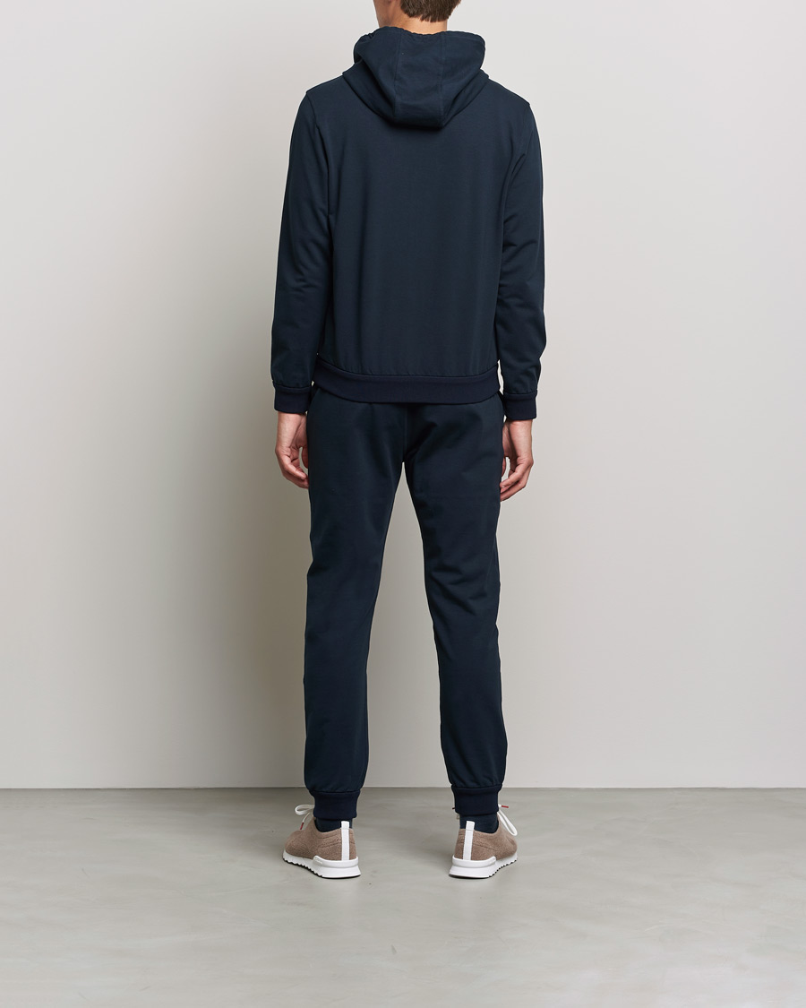 Heren | Truien | Kiton | Cotton Blend Track Suit Navy
