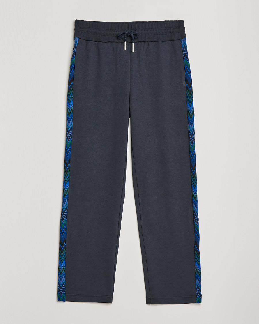 Heren | Broeken | Missoni | Chevron Track Pants Navy
