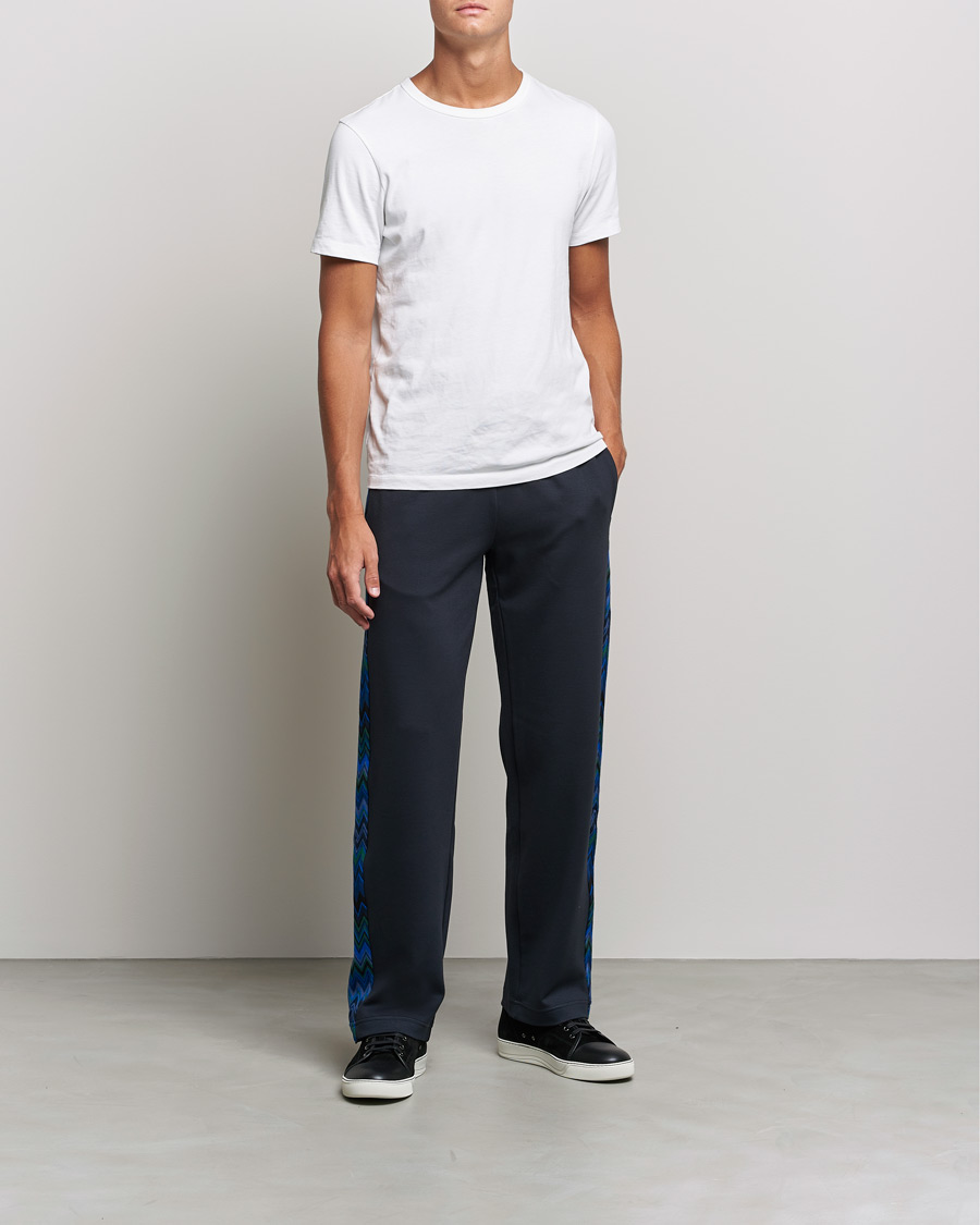 Heren | Broeken | Missoni | Chevron Track Pants Navy