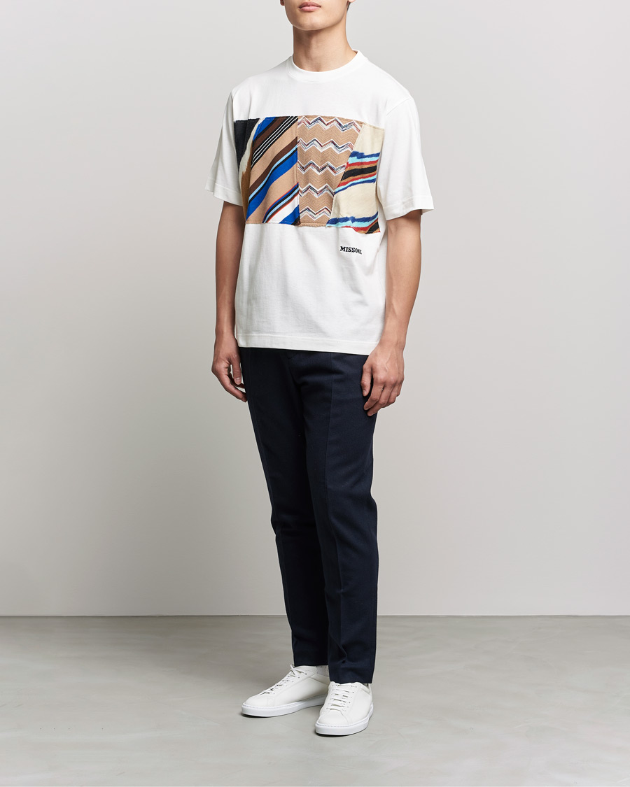 Heren | T-shirts | Missoni | Patchwork T-Shirt White