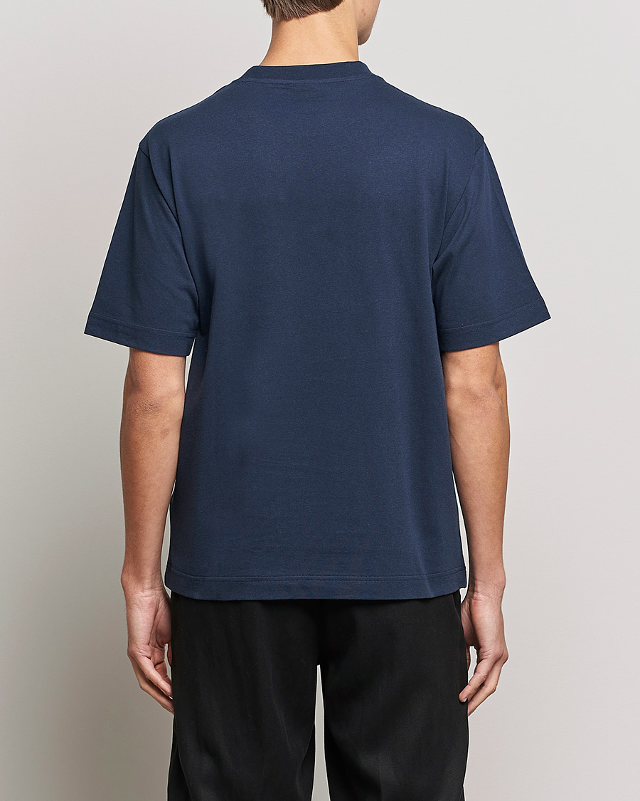 Heren | T-shirts | Missoni | Embroidered Logo T-Shirt Dark Blue