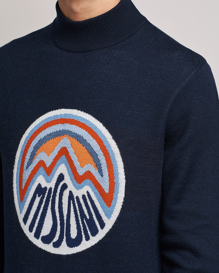 Heren | Truien | Missoni | Mountain Calling High Neck Navy