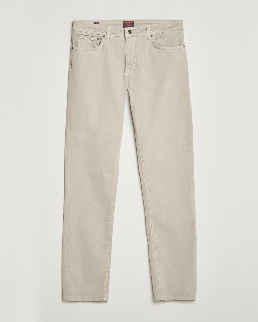Heren | Broeken | Morris | James Brushed Chinos Khaki