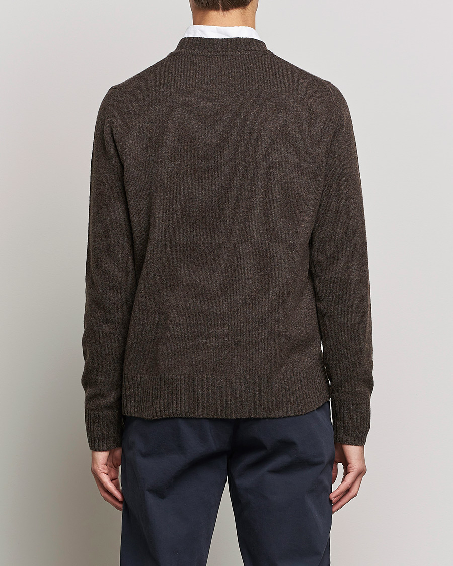 Heren | Truien | Morris | Kieran Wool Crew Neck Brown