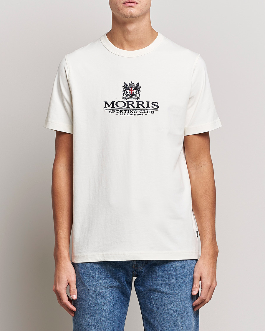Heren | Morris | Morris | Trevor Logo T-shirt Off White